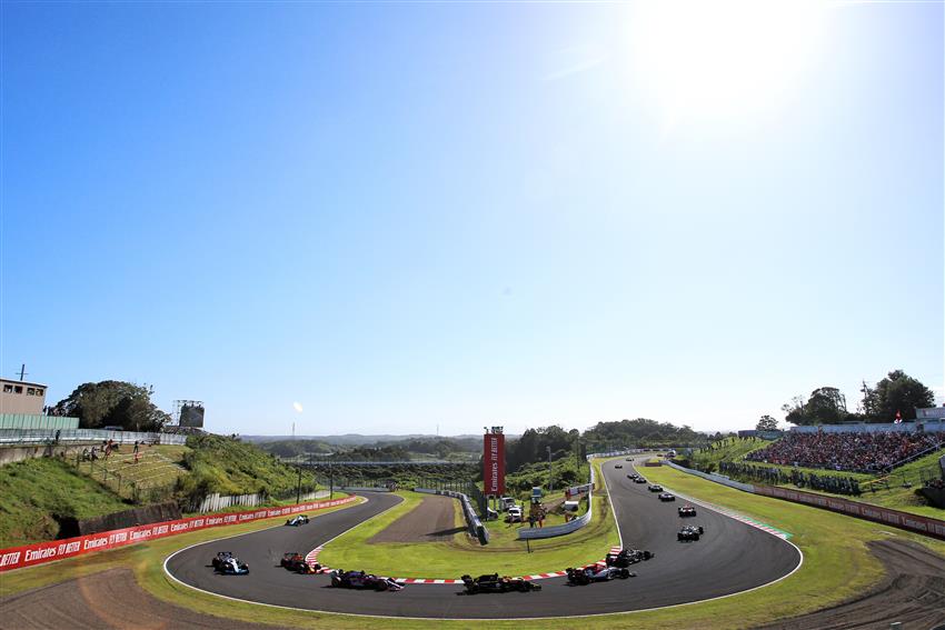 Suzuka Race track bend